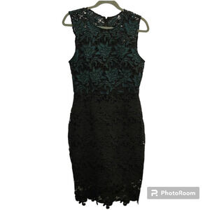 NWT Anthro Hutch Sleeveless Milk Silk Lace Cocktail Dress, 6